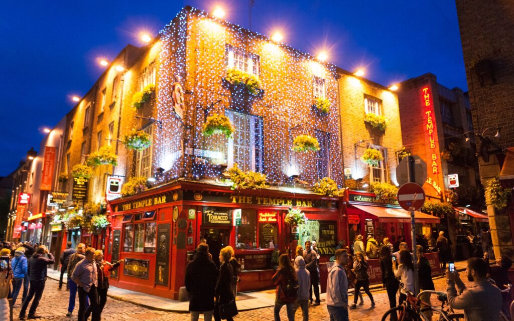 lugares inusitados para passar o natal dublin