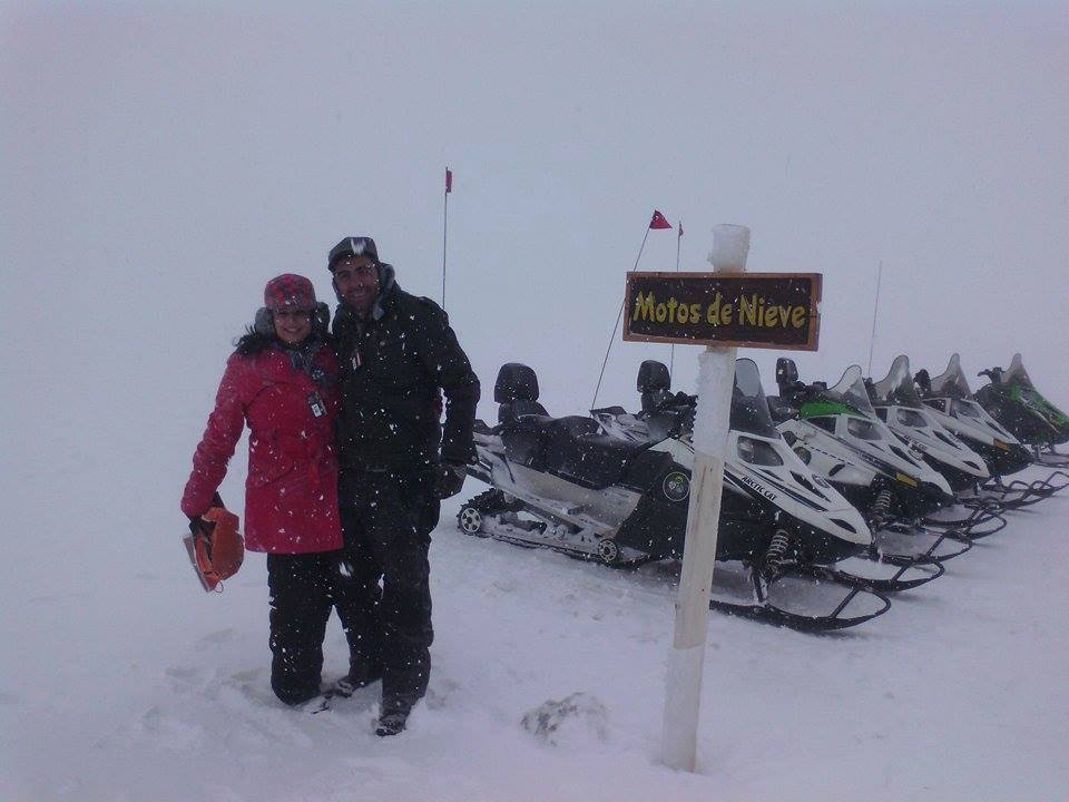 Parque de Neve em El Calafate na Patagônia Argentina